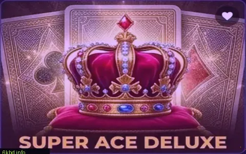 Super Ace Deluxe slot banner at 6kbd